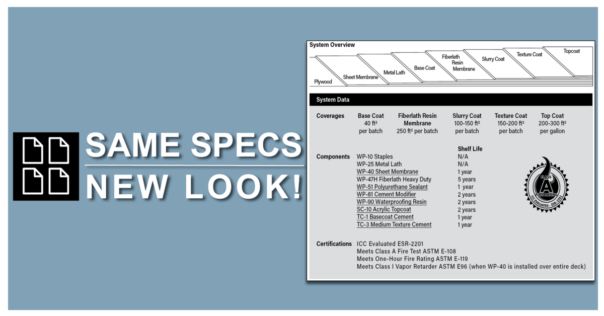 Our Specification Guidelines Have A New Look - Westcoat Specialty 